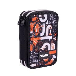 Organizeaz&259;-&539;i rechizitele cu stil folosind penarul MILAN cu 2 fermoare parte din colec&539;ia Fingers Inspirat de gesturile expresive &537;i comunicarea universal&259; acest penar are un design modern în culori negru portocaliu &537;i alb perfect pentru orice elev creativCaracteristici principale&9989; Design original model Fingers inspirat de gesturi expresive &537;i jocuri de îndemânare&9989; Compartimente practice 
