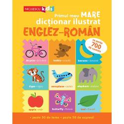 Un dic&539;ionar cuprinz&259;tor pentru copii care încep s&259; înve&539;e limba englez&259; Aceast&259; carte con&539;ine peste 700 de cuvinte &537;i expresii uzuale din englez&259; organizate pe diverse teme din via&539;a de zi cu zi Sintagmele de baz&259; &537;i informa&539;iile gramaticale esen&539;iale îi vor ajuta pe cei mai mici dintre cititori s&259;-&537;i 