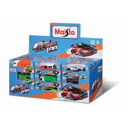 Masini de curse masini sport camioane etc o multitudine de culori si diferite stiluri Masinuta este fabricata din metal turnat sub presiune Fresh Metal 100 reprezinta o gama extinsa de masinute de jucarie fiecare model fiind o replica detaliata a unor vehicule reale Caracteristica lor principala este corpul fabricat din metal turnat sub presiune die-cast ceea ce le confera o durabilitate superioara si o senzatie placuta la atingere diferentiindu-le de jucariile din plastic Toate 
