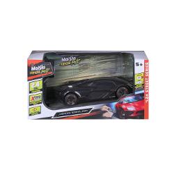 Descopera viitorul performantei auto cu replica radiocomandata la scara 124 a inovatorului Lamborghini Terzo Millennio din gama Maisto Tech RC Aceasta masina cu telecomanda aduce un design futurist si control precis in mainile taleModelul surprinde perfect liniile avangardiste si conceptul revolutionar al Lamborghini Terzo Millennio Caroseria neagra mata cu accente portocalii vibrante pe roti emana forta si tehnologie de ultima ora Aceasta masina cu telecomanda utilizeaza 