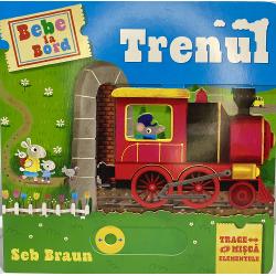 Haide urc&259; la bordul trenului din aceast&259; carte plin&259; de elemente interactiveO carte perfect&259; pentru bebelu&537;i &537;i copii de gr&259;dini&539;&259;
