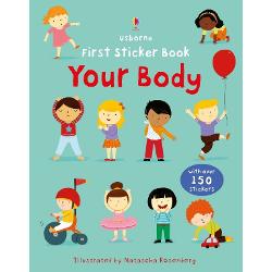 A cheerful sticker book encouraging young children to find out about the human body and all the amazing things it can do With over 150 stickers to complete the scenes including parts of your body your head your clothes things you can do your senses and things your body needs A fun way to encourage vocabulary building and healthy lifestyle in young children