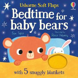 Lift the soft blankets in this irresistible novelty book to find four cheeky bear cubs who arent quite ready for bed Each page has a big soft flap to lift with a charming surprise underneath it as the reader helps to tuck in the mischievous little baby bears With adorable illustrations full of gentle humour this is a perfect blend of giggles and snuggles at bedtime