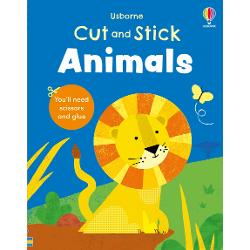 Children are invited to cut out shapes from the cutting pages and glue them onto the illustrated scenes The large simple shapes to cut around are perfect for little hands to follow and provide a fun way to practise scissor skills From cute and cuddly pets to ferocious lions tigers and bears there are all sorts of wonderful animals to create in this imaginative book There are also lots of things to talk about on each page to improve vocabulary