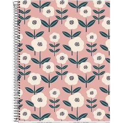 Caiet A4 dictando 100 file hartie 70gr cu spira roz Keep it simple Miquelrius MR4058