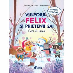 Vulpoiul Felix ador&259; iarna îns&259; nu are deloc r&259;bdare vrea s&259; ning&259; cât mai repede &537;i s&259; vin&259; seara ca s&259; poat&259; începe petrecerea de Cr&259;ciunA&537;teptarea e tare grea… dar timpul trece repede atunci când ai prieteni cu care s&259; te distreziCartea con&539;ine dou&259; pove&537;ti cu silabe colorate special concepute pentru cititorii afla&539;i la început de drum