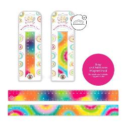 Adu culoare în via&539;a ta Aceast&259; rigl&259; magnetic&259; pliabil&259; &537;i flexibil&259; de 30 cm într-un gradient de culori frumos este ajutorul perfect în via&539;a de zi cu zi Odat&259; pliat&259; este rapid&259; &537;i u&537;oar&259; de depozitat - &537;i poate fi folosit&259; &537;i ca semn de carte Disponibil&259; în 2 culori diferite Pretul afisat este per bucata Nu se poate alege culoarea se livreaza in 