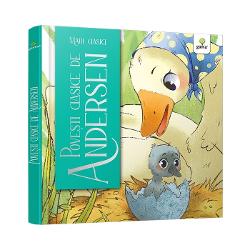 Volumul Pove&537;ti clasice de Andersen con&539;ine câteva dintre cele mai îndr&259;gite pove&537;ti ale autorului Dege&539;ica îl va înv&259;&539;a pe copilul t&259;u ce este bun&259;tatea r&259;&539;u&537;ca ce urât&259; îi va ar&259;ta ce înseamn&259; s&259; fii rezilient povestea împ&259;ratului îl va convinge c&259; nu trebuie s&259; ne încredem chiar în oricine iar Kay &537;i Gerda îi vor 