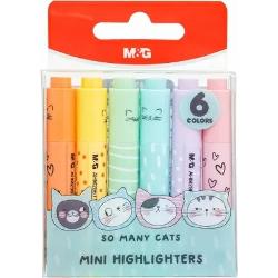 Completeaz&259;-&539;i biroul cu eviden&539;iatoarele mini So many cats —combina&539;ia perfect&259; între func&539;ionalitate &537;i design adorabil Cu tematica pisicu&539;elor&537;i culori pastelate aceste markere aduc un plus de stil &537;i bucurie fiec&259;rei paginiCorp rotund al eviden&539;iatorului cu design atractiv cu pisicu&539;e tematica „So many cats”Format mini — u&537;or de folosit &537;i 
