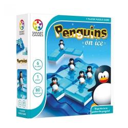 Smart Games - Penguins on Ice joc de logic&259; cu 100 de provoc&259;ri 6 aniImagina&539;i-v&259; cinci pinguini adorabili pe o banchiz&259; alunecoas&259; În Penguins on Ice buc&259;&539;ile de ghea&539;&259; se cr&259;pa &537;i gliseaz&259; iar pinguinii alunec&259; în toate direc&539;iile Provocarea este s&259; reasambla&539;i piesele de ghea&539;&259; astfel încât toate buc&259;&539;ile puzzle-ului s&259; se potriveasc&259; 