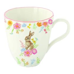 Adaug&259; un plus de delicate&539;e momentelor tale de relaxare cu aceast&259; can&259; din por&539;elan din colec&539;ia&nbsp;Tres Jolie&nbsp;de la&nbsp;Easy Life Elegant&259; &537;i rafinat&259; cana are un design alb laptos decorat cu un iepura&537; simpatic &537;i 