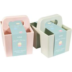 Suport din plastic cu maner pentru instrumente de scris Stylex 24109