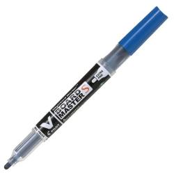 Marker pentru tabla Pilot Vboard Master S varf rotund 13 mm O inovatie tehnica marker-ul pentru tabla Pilot Vboard Master S Extra Fin este un marker cu cerneala lichida reincarcabil Noul sistem de irigare cu cerneala permite scrierea instanta si constanta fara agitarea in prealabil sau apasarea pe varful markerului Spune adio markerului care scrie din ce in ce mai putin pe masura ce este folosit Scrie cu aceeasi intensitate pana la ultima picatura Datorita dimensiunilor noul marker 