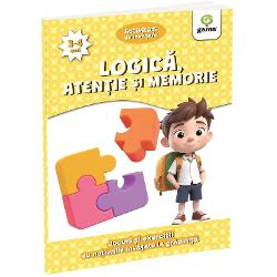 Logica atentie si memorieAcest caiet face parte din colec&539;ia &bdquo;Activit&259;&539;i de zi cu zi&rdquo; care urm&259;re&537;te dezvoltarea copilului de-a lungul &bdquo;copil&259;riei mijlocii&rdquo; &icirc;n perioada dintre 3 &537;i 6 ani&Icirc;n aceast&259; etap&259; a evolu&539;iei sale jocul trebuie s&259; fie activitatea principal&259; &ndash; iar activit&259;&539;ile propuse nu se abat de la acest 