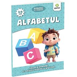 AlfabetulAcest caiet face parte din colec&539;ia &bdquo;Activit&259;&539;i de zi cu zi&rdquo; care urm&259;re&537;te dezvoltarea copilului de-a lungul &bdquo;copil&259;riei mijlocii&rdquo; &icirc;n perioada dintre 3 ani &537;i 6 ani&Icirc;n aceast&259; etap&259; a evolu&539;iei sale jocul trebuie s&259; fie activitatea principal&259; &ndash; iar sarcinile propuse &icirc;n caiete nu se abat de la acest principiu&Icirc;nv&259;&539;area va deveni 