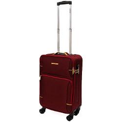 Troler Lamonza Lime cifru 50 cm 23kg rosu&nbsp;Troler cu 4 roti prevazut cu un buzunar frontal cu fermoarSistem de inchidere cu cifruPlacuta identificareManer superior pentru manevrare mai usoaraInteriorul este captusit in totalitate si prezinta curele elastice pentru fixarea bagajelor iar capacul are un buzunar interior inchis cu fermoarDimensiuni 55x36x22 cm