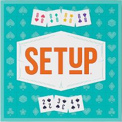 SetUp este un joc simplu potrivit pentru serile petrecute impreuna cu familia sau prietenii &nbsp;Combina suite si numere pe tabla de joc pentru a obtine puncte&hellip; o multime de puncte Si ai grija sa nu iti lasi adversarii sa castige Joaca impotriva prietenilor a familiei sau formati echipe pentru un joc tactic Chit ca alegeti sa jucati individual sau in echipa SetUp este jocul ideal pentru o seara distractiva si plina de surprize&nbsp;Jocul include 50 piese de 