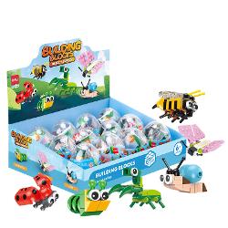 Blocuri constructii Deli model insecte  asortate din plastic O jucarie creativa si educativa pentru cei mici si cei mari Dezvolta creativitatea si imaginatia copiilor Aspect realist design dragut Utile pentru imbunatatirea dexteritatii copiilorPretul afisat este per bucata Nu se poate alege modelul se livreaza aleatoriu in functie de disponibilitatea din stoc