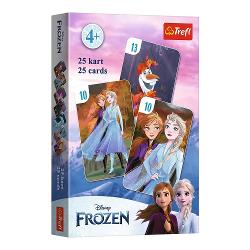 Old Maid Frozen Pacalici este un joc de carti cunoscut de toti copiii Regulile sunt simple acesta este un joc rapid interesant care se bucura de mult succes si popularitate Adaugati la aceasta faptul ca cartile vin cu imagini ale celor mai populare personaje din basme desene animate benzi desenate si filme si veti obtine un produs pe care toti copiii adora sa-l joace Jocul se joaca intre 2 si 4-5 jucatori a caror sarcina este sa selecteze perechi de carti si sa scape de mainile lor de 