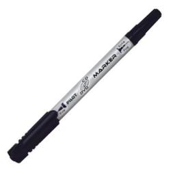 Marker permanent Pilot Twin BegreeN v&acirc;rf rotund 04 mm&nbsp;Markerul Twin este un marker permenent ce nu con&355;ine solven&355;i toxici&nbsp;Cerneala sa permanent&259; pe baz&259; de ap&259; se usuc&259; rapid &351;i este rezistent&259; la lumin&259;&nbsp;Cele dou&259; tipuri de v&acirc;rfuri sunt 