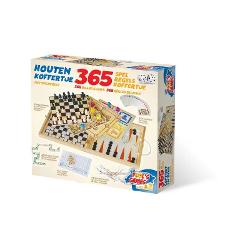 Aceast&259; cutie con&539;ine 365 de jocuri de societate unul pentru fiecare zi a anuluiUnele dintre jocurile din cutie sunt &537;ah dame table &537;i domino&nbsp;Jocurile de mas&259; din lemn de &icirc;nalt&259; calitate sunt detaliate &537;i finisate frumos&nbsp;Caseta con&539;ine toate regulile pentru aceste jocuri de societate&nbsp;Ore de distrac&539;ie garantateCutia con&539;ine mai multe jocuri de 