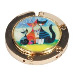 Inel prindere sacosaInel decorativ pentru ag&259;&539;area gen&539;ii de marginea mesei Design ilustrat de Rosina WachtmeisterUn accesoriu mic dar extrem de practic &mdash; inelul pentru saco&537;&259; &icirc;&539;i permite s&259;-&539;i ag&259;&539;i geanta de marginea mesei f&259;r&259; s&259; o pui pe jos Util la restaurant la birou sau &icirc;n orice situa&539;ie &icirc;n care ai nevoie de o solu&539;ie rapid&259; &537;i 