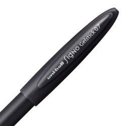 Uniball Signo Gelstick este un pix cu gel de unica folosinta ideal pentru activitatile de zi cu zi atat la scoala cat si la birouGel pe baza de pigment rezistent la apa si decolorare varf din otel inoxidabil si sistemul de prevenire a scurgerilor sunt caracteristicile care il fac un instrument de scris foarte popular