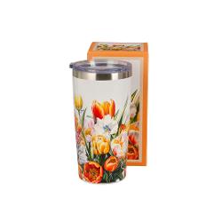 Cana termic&259; inalta LALELE din colec&539;ia Flowers Classic este fabricat&259; din o&539;el inoxidabil 188 &537;i este perfect&259; pentru 