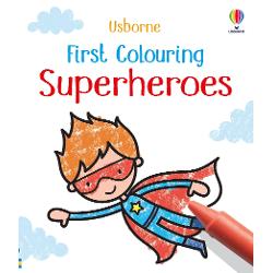 Little children will love exploring the amazing world of superheroes with this action-packed early years colouring book With over 30 bold simple yet exciting outline illustrations to colour its the ideal way to spark young adventurers imaginations as they develop their pencil control skills