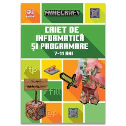 Transform&259; pasiunea pentru Minecraft &icirc;ntr-o aventur&259; de &icirc;nv&259;&539;are &537;i descoper&259; informatica &537;i programarea prin misiuni provoc&259;ri &537;i proiecte inspirate din jocul preferatMinecraft Caiet de informatic&259; &537;i programare 7 - 11 ani &icirc;i invit&259; pe copii s&259; exploreze concepte de informatic&259; &537;i programare &icirc;ntr-un context pe care &icirc;l cunosc &537;i &icirc;l &icirc;ndr&259;gesc universul 
