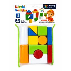 Setul pentru copii &bdquo;Micul Constructor Nr 2&rdquo; este un constructor colorat din piese din plastic conceput pentru joaca distractiva dezvoltarea creativitatii si formarea primelor abilitati de constructie Datorita diversitatii formelor geometrice copilul poate construi casute turnuri castele mijloace de transport diferite figurine si multe alte modele interesante &Icirc;n timpul jocului copilul isi dezvolta motricitatea fina gandirea logica si spatiala coordonarea 