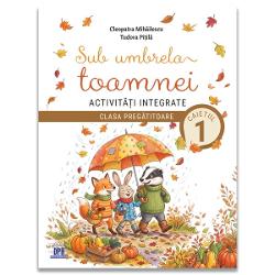 Un &icirc;nceput de an &537;colar &icirc;n care copiii descoper&259; exerseaz&259; &537;i &icirc;nva&539;&259; f&259;c&acirc;nd conexiuni &icirc;ntre disciplineSub umbrela toamnei este primul caiet din seria Activit&259;&539;i integrate pentru clasa preg&259;titoare semnat&259; de Cleopatra Mih&259;ilescu &537;i Tudora Pi&539;il&259; Conceput pentru primele s&259;pt&259;m&acirc;ni de &537;coal&259; auxiliarul propune activit&259;&539;i 