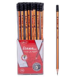 Creionul negru cu radiera DACO cu mina HB este un instrument de scris preferat in special de cei mici Corpul cu design colorat si ergonomic il fac atragator si practic de utilizat iar radiera din capat ajuta la stergerea usoara a greselilor de scriereModelul acesta de creion este unul popular deoarece poate fi utilizat atat pentru scriere cat si pentru desenCaracteristici produsForma corp triunghiularaMina rezistenta la 