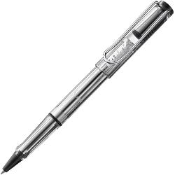 LAMY Vista este special proiectat pentru cei care apreciaza transparenta Unul dintre modelele cele mai de succes ale brandului Lamy a dat transparenta corpului ceea ce permite utilizatorilor sa vada in interior in timpul scrierii LAMY Vista completeaza legendara gama coloristica de instrumente de scris Safari si Al-star Este prevazut cu clema de prindere este cromatasi personalizarea marcii in litere argintii Utilizeaza reverva roller Lamy M63 cu scriere medie in diverse culori albastru 