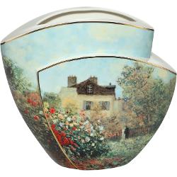 Vaz&259; decorativ&259; Goebel – The Artists House de Claude Monet 29 cmO pies&259; de colec&539;ie deosebit&259; aceast&259; vaz&259; elegant&259; de 29 cm este realizat&259; din por&539;elan de înalt&259; calitate marca Goebel 
