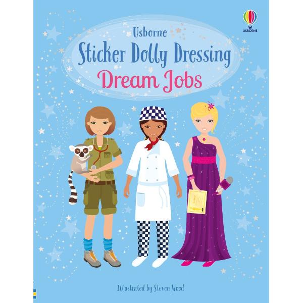 Best friends Leyla Katy and Becca are dreaming about the careers they might have when they grow up Use the stickers to dress the dolls for different jobs from vets in Africa to forensic scientists studying crime scenes With over 300 stickers of clothes and accessories this fun activity book inspires creativity 