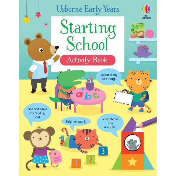 This friendly write-in book is packed full of engaging activities to prepare children for starting school Lively illustrations and cute animal characters keep learning fun with activities specifically designed to appeal to 3-5 year olds Children can trace draw and write as they discover all the things they need to know about school 