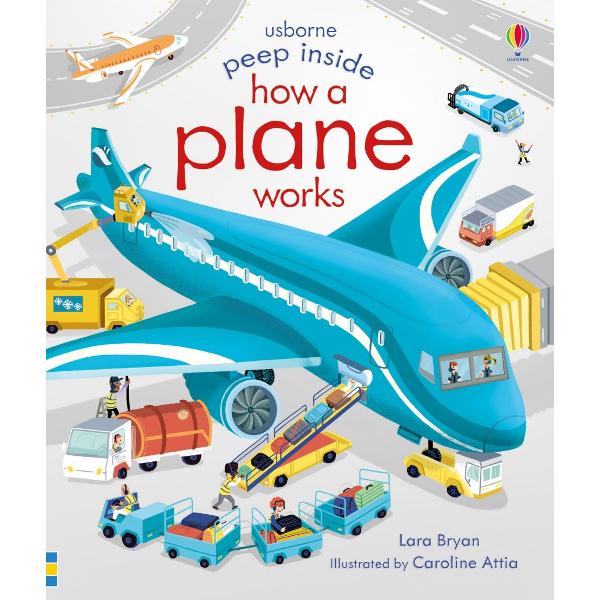 Follow a plane on a journey around the world in this little book and peep inside its cockpit engine and even its wings to find out how it works With colourful illustrations flaps to lift and holes to peep through there’s so much to discover in this fascinating introduction to planes and how they fly 