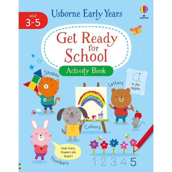 This friendly write-in book is the perfect way to prepare children for school Lively illustrations and cute animal characters keep early learning fun with activities specifically designed to appeal to 3-5 year olds Children can draw trace over shapes numbers and letters and write on every page as they complete the engaging activities 