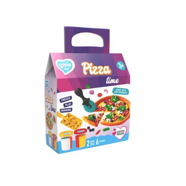 Daca puiul tau vrea sa incerce ceva nou &537;i interesant atunci setul de modeling Lovin’Do este cel mai bun pentru elSetul contine 2 cuti de plastilina multicolora cu greutate totala de 200 gr - 3 platou cu print pizza si spatula din plastic instrument de modelat din plastic si instructiuniPlastilina folosita este certificata UE pentru continutul sau ecologic Este fabricata din ingrediente naturale drojdie faina si colorata cu 