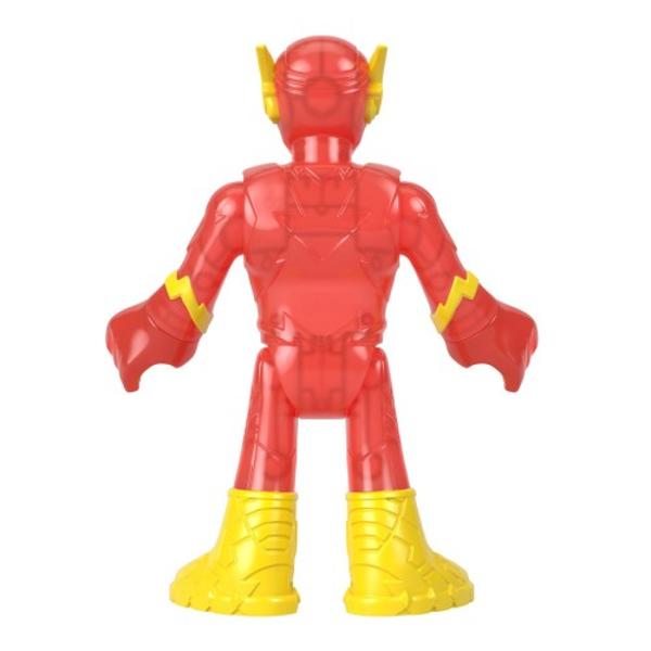 Tinerii fani ai lui Batman isi pot duce luptele DC Super Hero versus DC Super-Villain la culmi epice cu aceasta figurina imaginext® DC Super Friends The Flash XL de la Fisher-Price® Avand o inaltime de 25cm si avand gatul umerii picioarele si incheieturile complet mobile aceasta jucarie The Flash foarte mare le permite copiilor sa isi joace propriile aventuri pretinse rautacioase in Gotham City si nu numai Silueta foarte mare Imaginext® care prezinta iconicul DC 