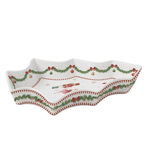 Platou de portelan Magie de Noel 21x28 cm Easy Life R1095mnoe