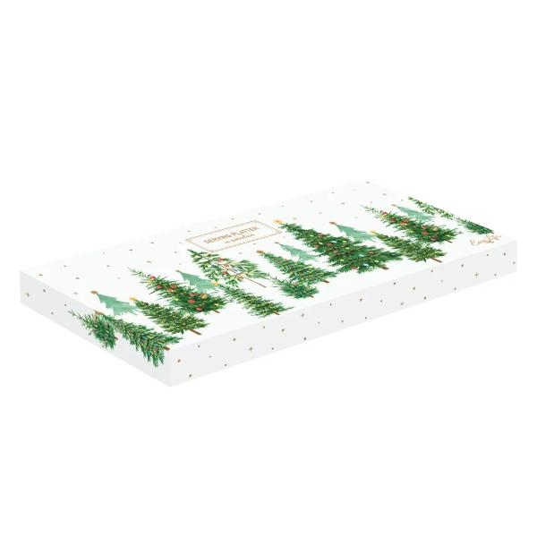 Platou de portelan Festive Trees 37x14 cm Easy Life R1482ftre