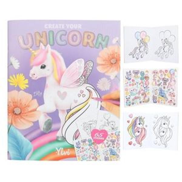 Ylvi Carte de Colorat Unicorn 1-13394