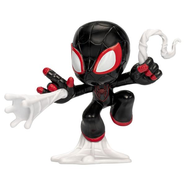 Imaginati-va super-eroii si raufacatorii tai preferati in forma de buzunar Colectia Marvel Spider-Man Mighty-Verse Series 1 are 6 personaje din care sa aleaga Spider-Man Green Goblin Miles Morales Venom Spider-Gwen si Spider-Man 2099 Fiecare figura de actiune masoara 572 cm si prezinta ipostaze dinamice de actiune care sunt gata pentru timpul de joaca sau pentru afisare interesanta Aceste miniaturi adorabile sunt micile cadouri sau premii perfecte pentru baieti si fete Colecteaza 