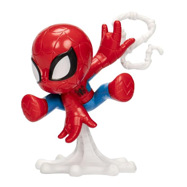 Imaginati-va super-eroii si raufacatorii tai preferati in forma de buzunar Colectia Marvel Spider-Man Mighty-Verse Series 1 are 6 personaje din care sa aleaga Spider-Man Green Goblin Miles Morales Venom Spider-Gwen si Spider-Man 2099 Fiecare figura de actiune masoara 572 cm si prezinta ipostaze dinamice de actiune care sunt gata pentru timpul de joaca sau pentru afisare interesanta Aceste miniaturi adorabile sunt micile cadouri sau premii perfecte pentru baieti si fete Colecteaza 