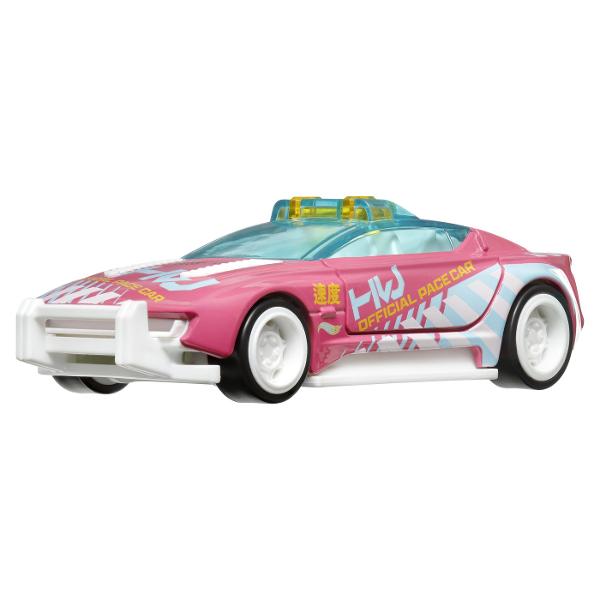 Aceste vehicule din metal Hot Wheels sunt la scara 143 cu decor autentic Fiecare include o caracteristica interactiva precum Rolomatics care evidentiaza miscarile motorului sau usile capotele sau portbagajul care se deschid Cu detalii atat de grozave posibilitatile de joaca sunt nesfarsite pentru copii iar colectionarii le vor dori pe toate Fiecare se vinde separat in functie de disponibilitate Culorile si decoratiunile pot varia