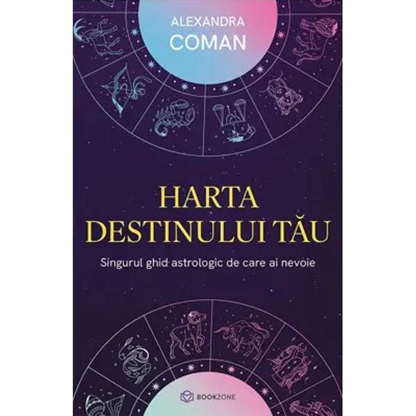 Harta destinului t&259;u – Astrolog Alexandra Coman Un ghid revelator pentru în&539;elegerea h&259;r&539;ii tale natale a caselor &537;i ascendentelor care î&539;i modeleaz&259; destinul  Via&539;a fiec&259;ruia dintre noi este o manifestare unic&259; a cosmosului în care reg&259;sim lec&539;ii karmice menite s&259; ne dezvolte poten&539;ialul 