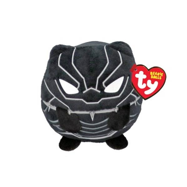 Jucarie de plus TY Beanie Balls - Marvel Black Panther 9 cm TY42561