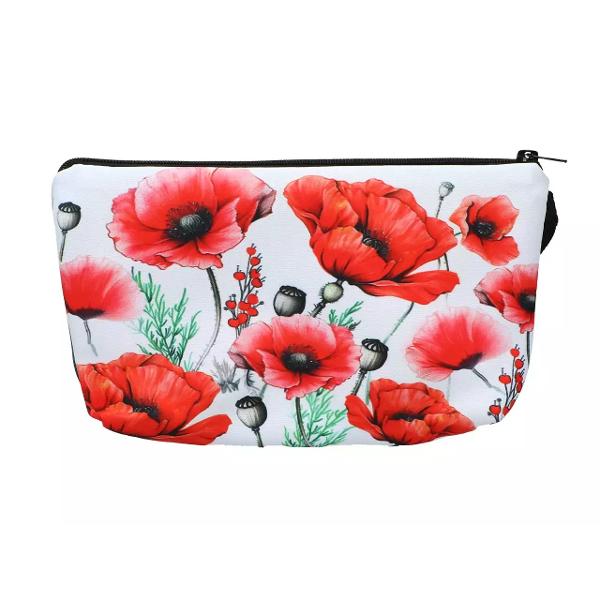 Îmbog&259;&539;e&537;te-&539;i stilul cu acest portfard elegant inspirat din lucrarea „Maci” a artistei Laura Lozano Cu un design vibrant &537;i delicat care evoc&259; frumuse&539;ea florilor &537;i armonia naturii acest portfard este perfect pentru a-&539;i p&259;stra produsele esen&539;iale organizate &537;i într-un cadru artistic&128313; Design artistic – Decorat cu detalii din 